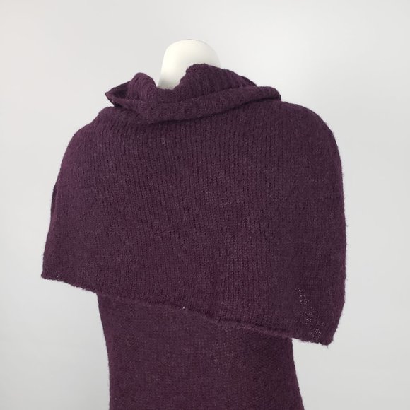 Stella Carakasi Purple Alpaca Knit Dress Size M - Picture 6 of 10